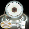 Pandery COB LED Strip Lights Cool White, 24V Dimmable led Light Strip KIT
