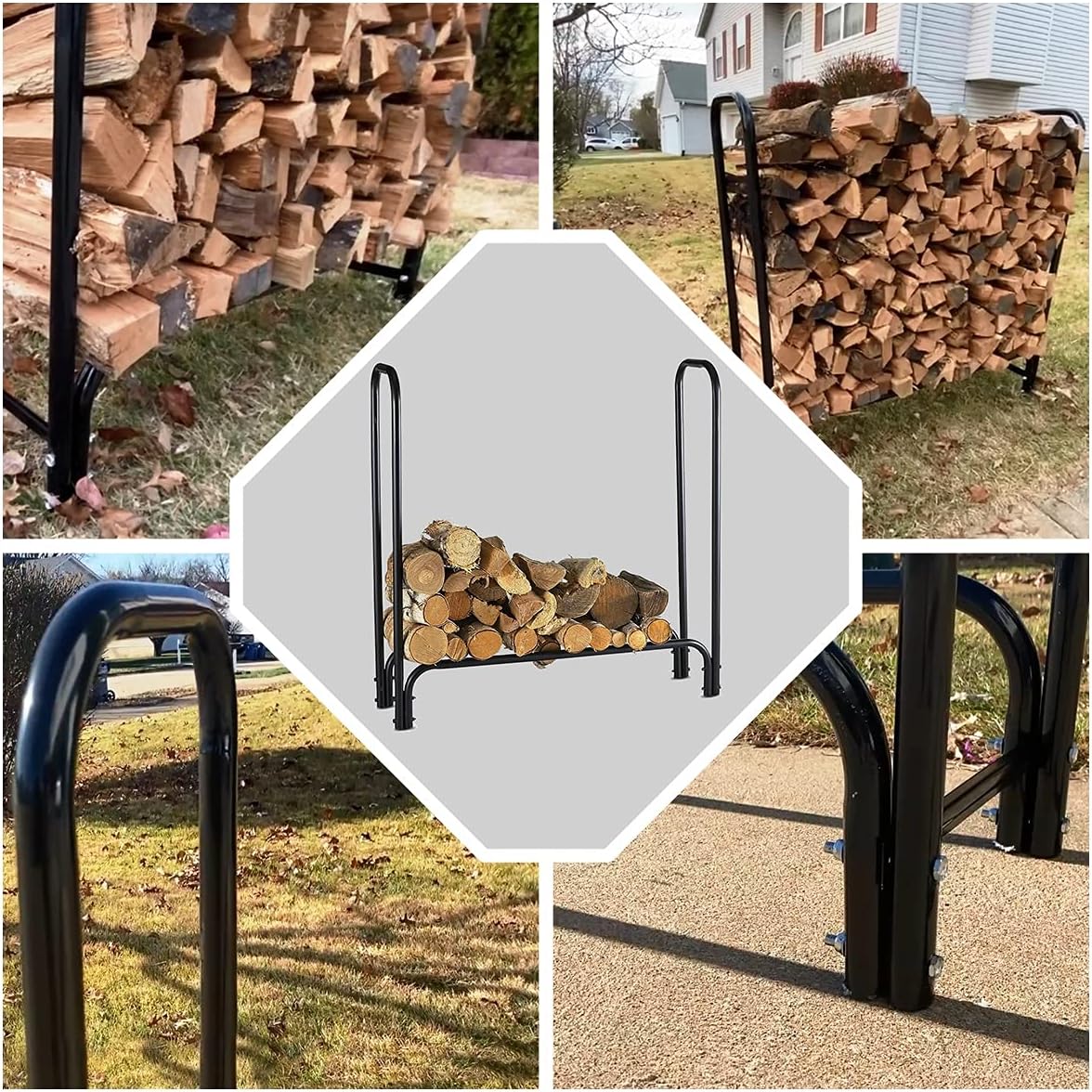 ashman log rack – firewood log rack, indoor, package contents