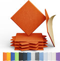 Amantech 12 Pack Acoustic Panels Self Adhesive Sound Proof Foam, High Density