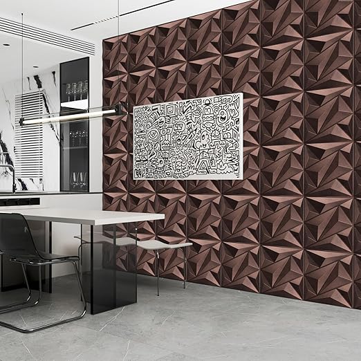 Art3dwallpanels Antique Copper 33 Pack 3D Wall Panels