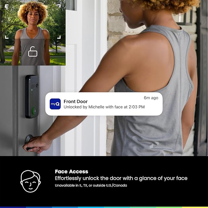 myQ Secure View™ 3-in-1 Smart Lock