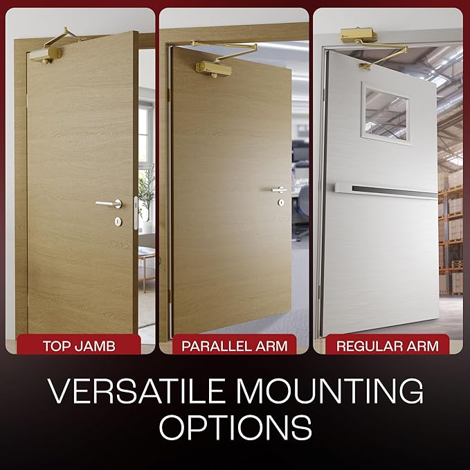 PrimeWare DC-300 Automatic Adjustable Door Closers