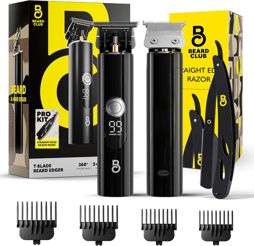 The Beard Club Professional T-Blade Beard Trimmer