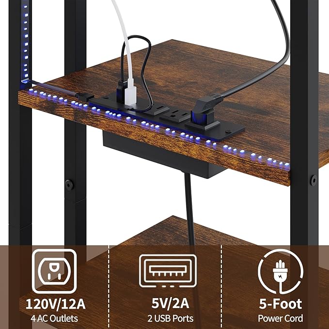 X-cosrack 16.5" Small 4-Tier AV Media Stand