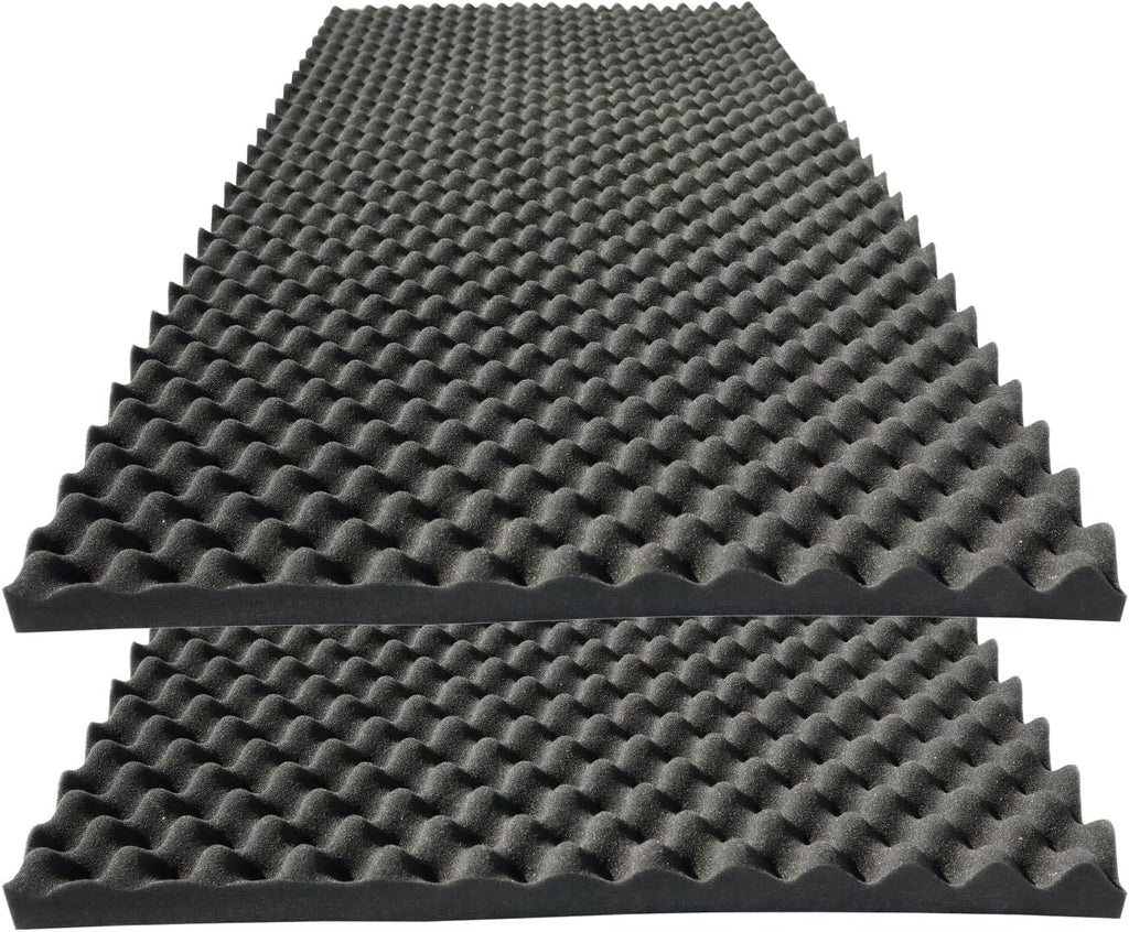 KTOESHEO 2 PCS Acoustic Panels, High Density Fireproof Noise Cancelling Foam