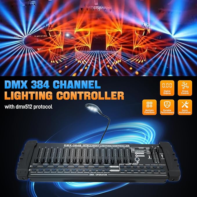DMX 384 Channel Lighting Controller