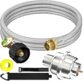 10FT Stainless Braided Propane Adapter Hose