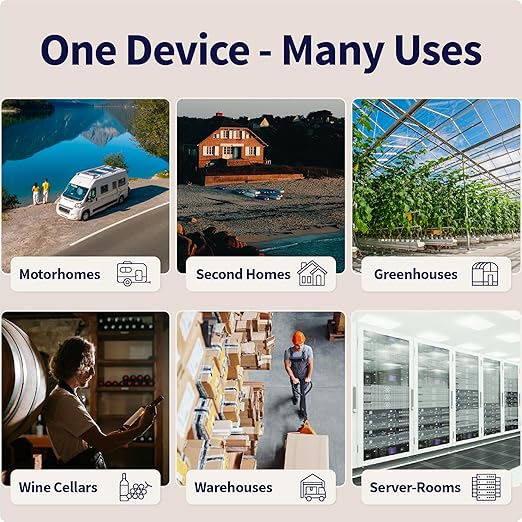 MarCELL Cellular Temperature, Humidity & Power Monitor