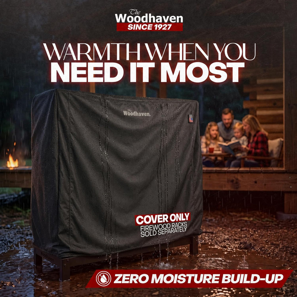 woodhaven rack cover 4ft shown in use