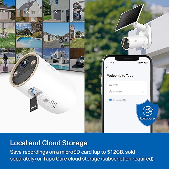 Tapo MagCam 4K Outdoor Wireless Security Camera