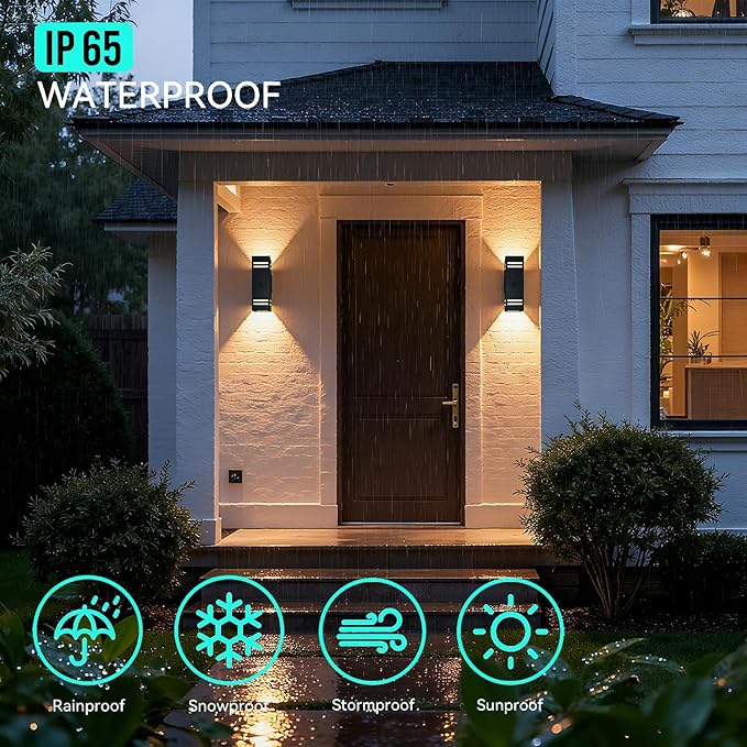 Motion Sensor Outdoor Wall Lights