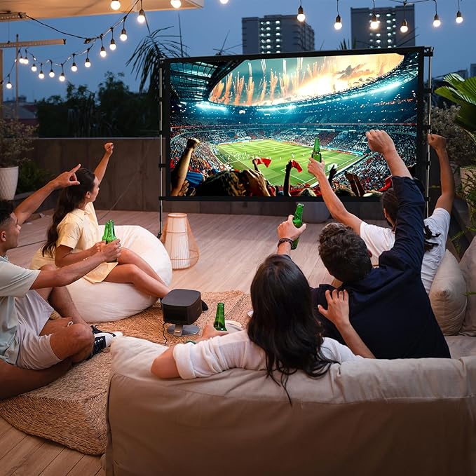 Projector Screen Outdoor, Vamvo Projector Screen
