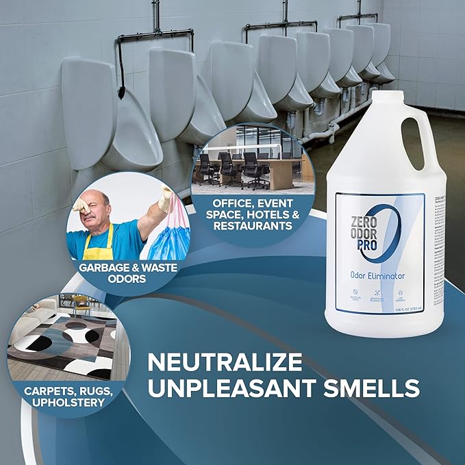 Zero Odor Pro - Commercial Strength Odor Eliminator & Neutralizer, Air Freshener