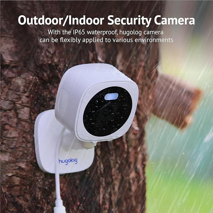Hugolog 3K 5MP Outdoor Indoor Security Cameras