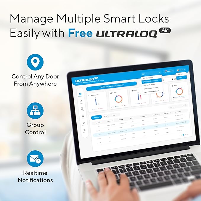 ULTRALOQ Bolt Fingerprint Smart Lock