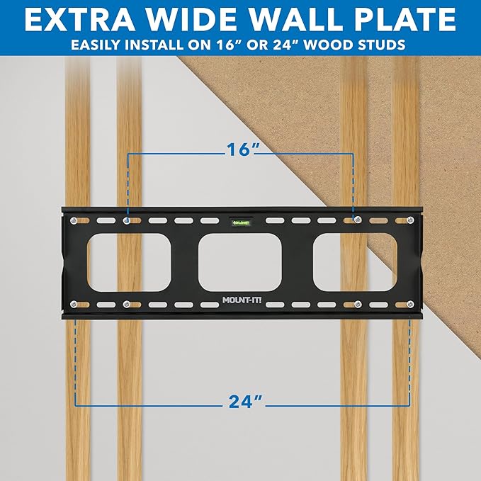 Mount-It Low-Profile Tilting TV Wall Mount Bracket