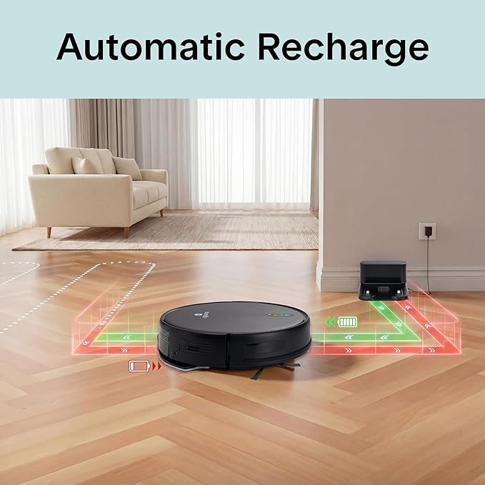 SereneLife Automatic Robot Vacuum Cleaner and Mop Combo, Pro Edition