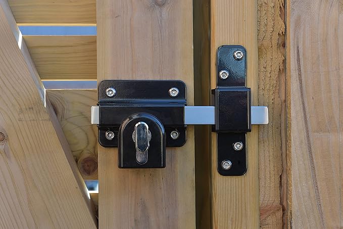 Gatemate 1490116 Euro Single Long Throw Lock