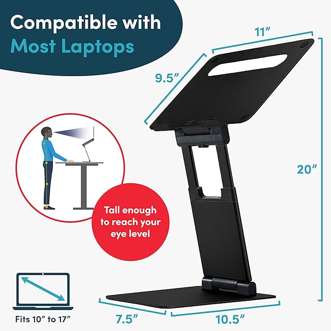 Lifelong Ergonomic Adjustable Laptop Riser