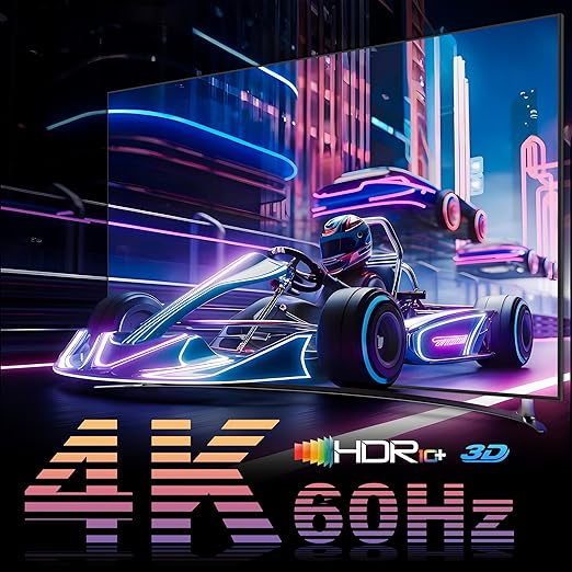 JCHICI 1x4 HDMI Splitter 4K@60Hz 4:4:4 HDR -