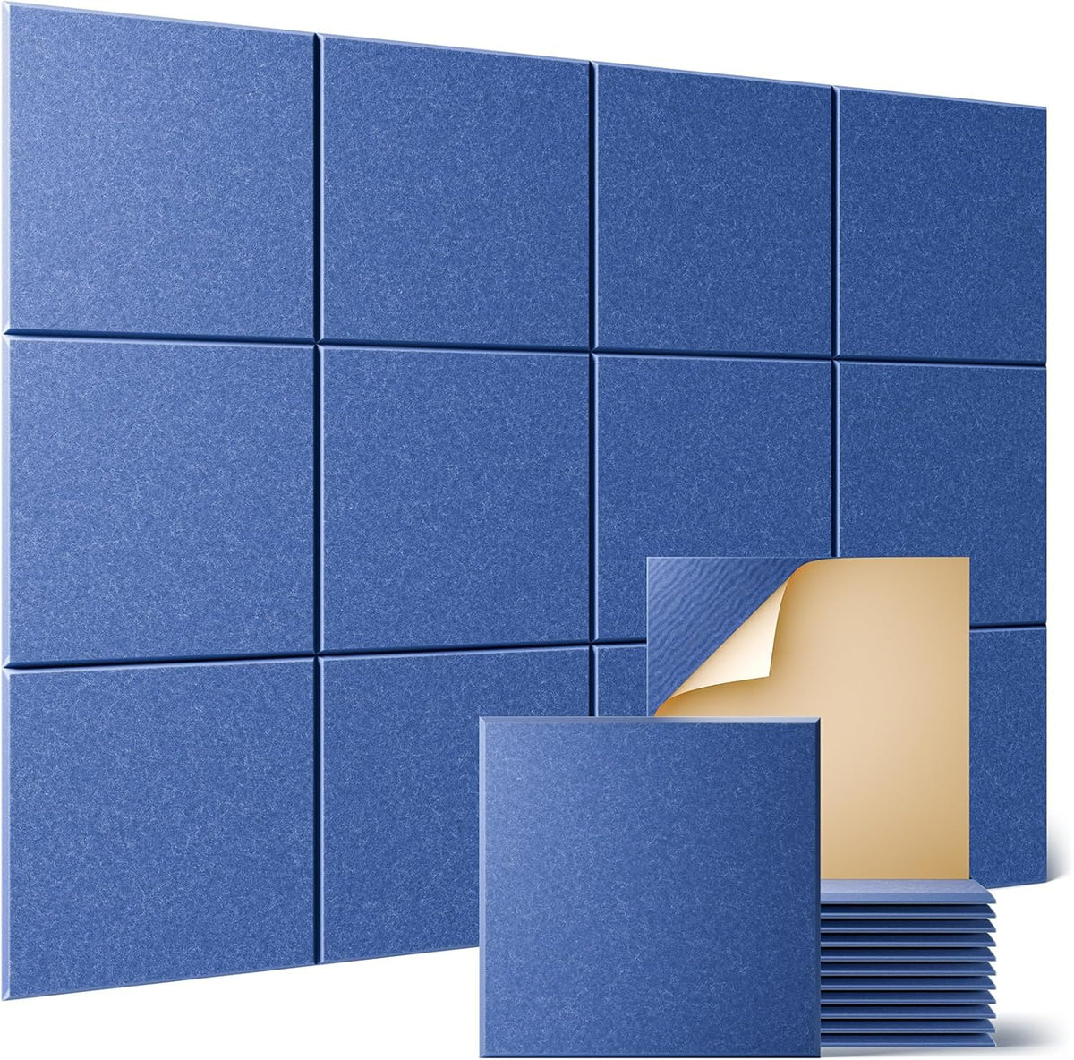 Sonicism 12 Pack Acoustic Wall Panels