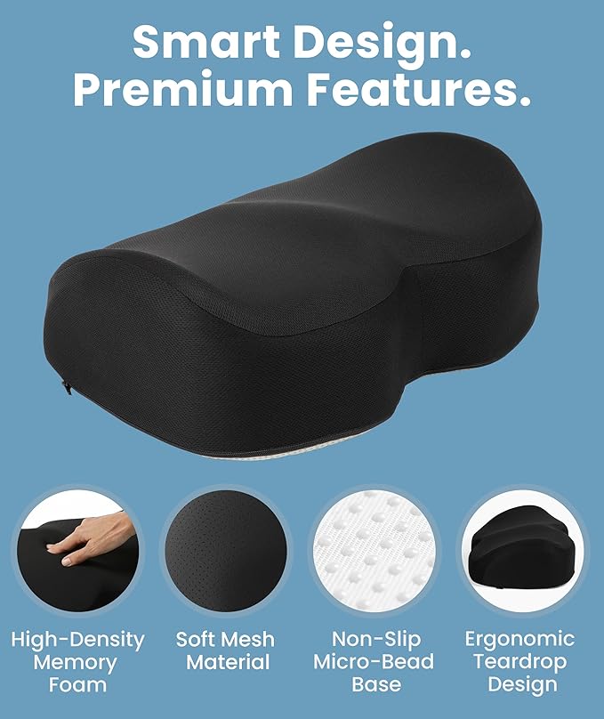 Everlasting Comfort Foot Rest for Under Desk at Work
