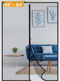 Yotache Reinforced Magnetic Screen Door Fit 48"x84" Doors, Screen Size 50" x 85"