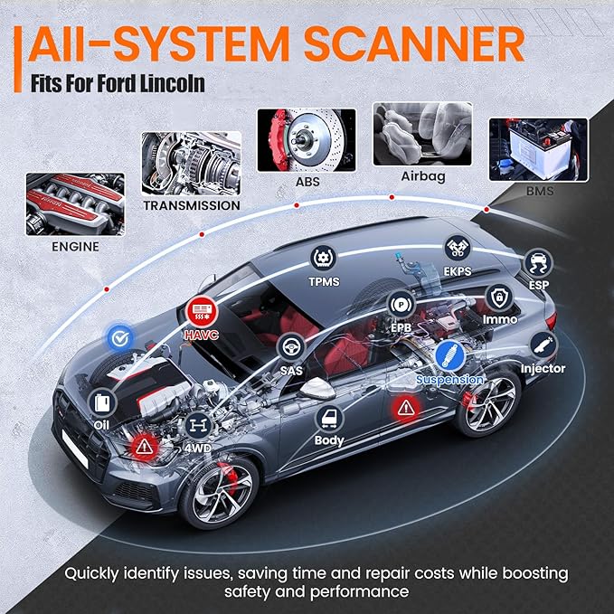 ANCEL FD500 OBD2 Scanner fits for Ford Lincoln Mercury
