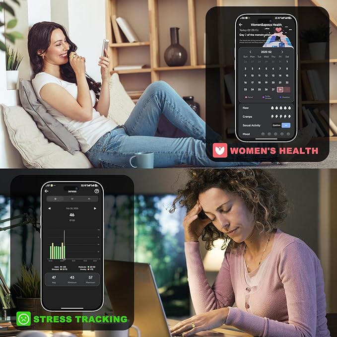 SEEKZERO Smart Ring-Size First Before You Buy, No APP Subscription, 7-10 Days
