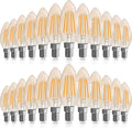 GvvooHome Candelabra Light Bulbs 40 watt Equivalent, E12 LED Bulb Dimmable B10