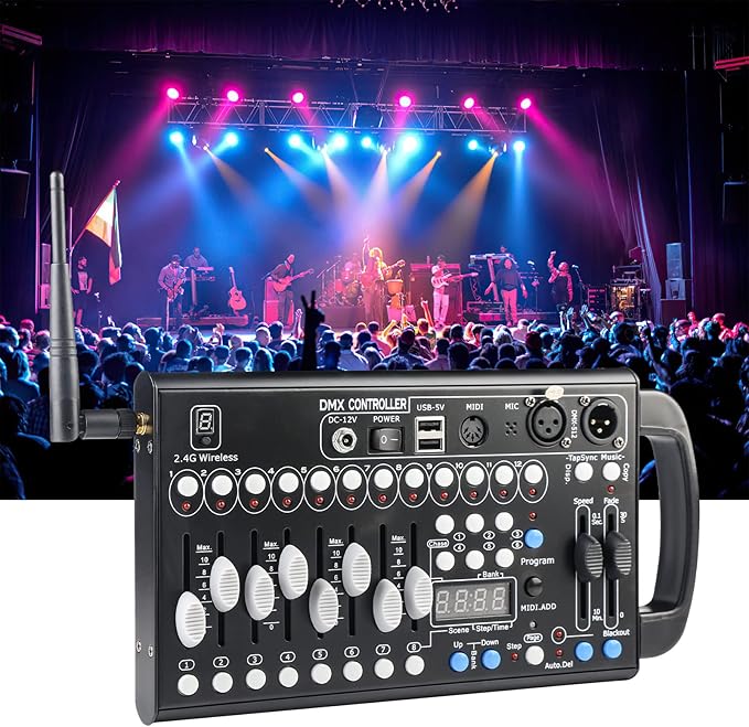Wireless Dmx Controller 192 Channel Dmx Light Controller