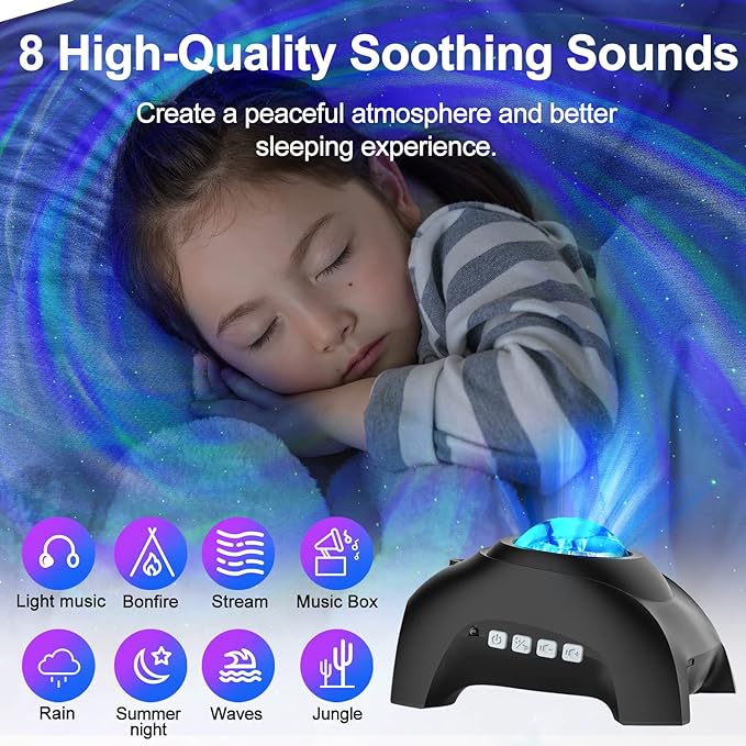 Galaxy Projector, CIMELR Star Projector Night Light