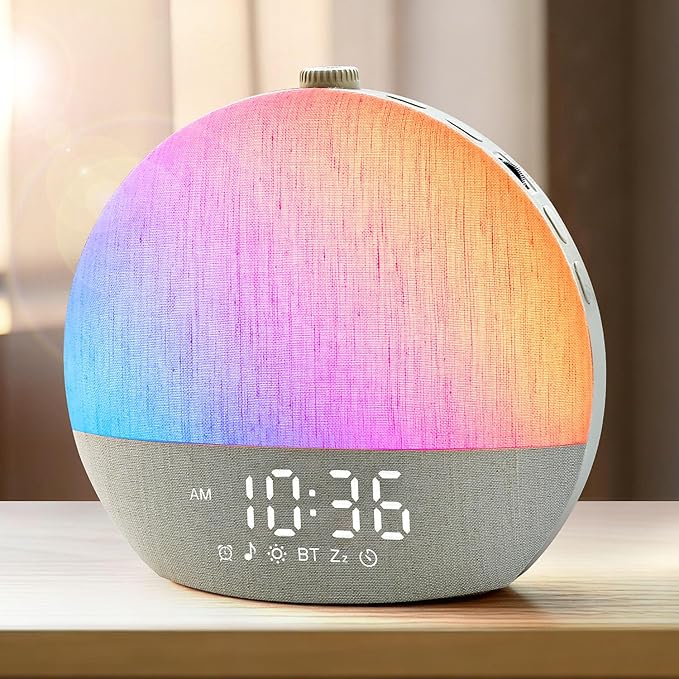 Zelaclock Sunrise Alarm Clock, Sunlight Alarm Clocks