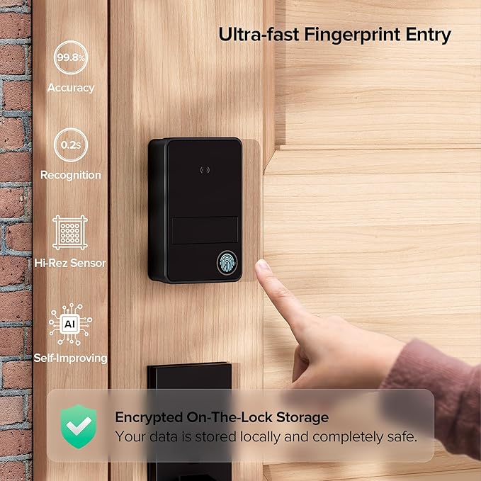 X3 Apple Home Key Door Lock Deadbolt, iOS ONLY, Smart Keyless Entry Door Lock