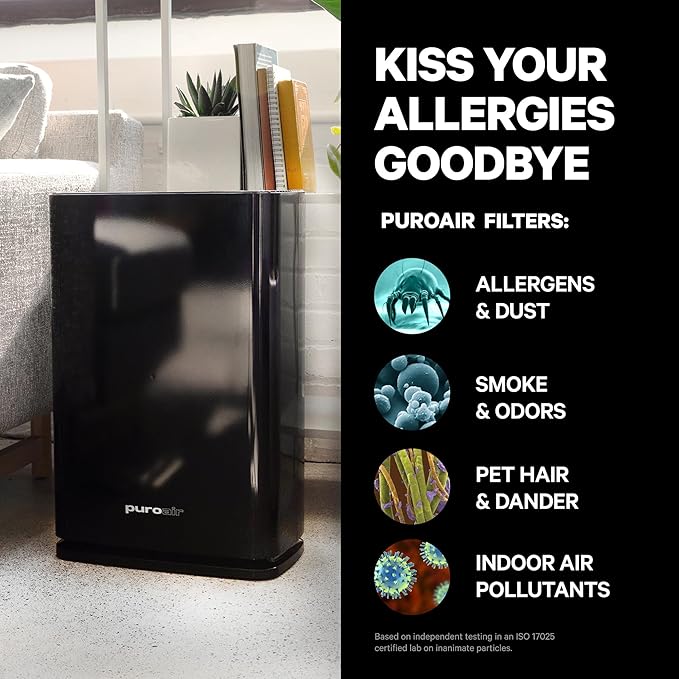 PuroAir 400 HEPA Air Purifier for Home Large Rooms