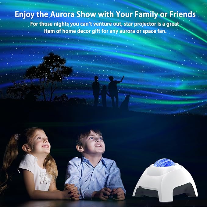 Star Projector, AIRIVO Galaxy Projector Northern Lights, Aurora Projector &