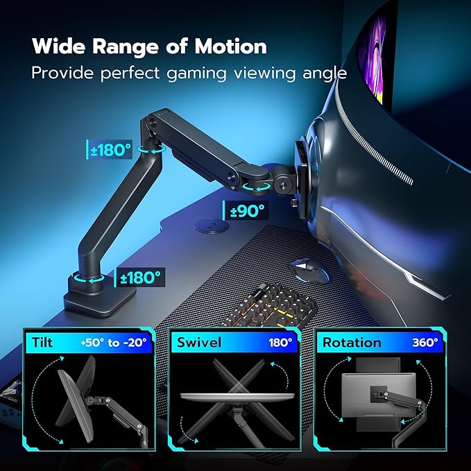 ARES WING Ultrawide Monitor Arm