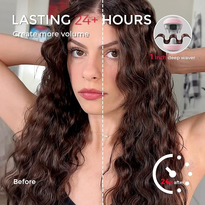 Curling Iron Hair Crimper Waver