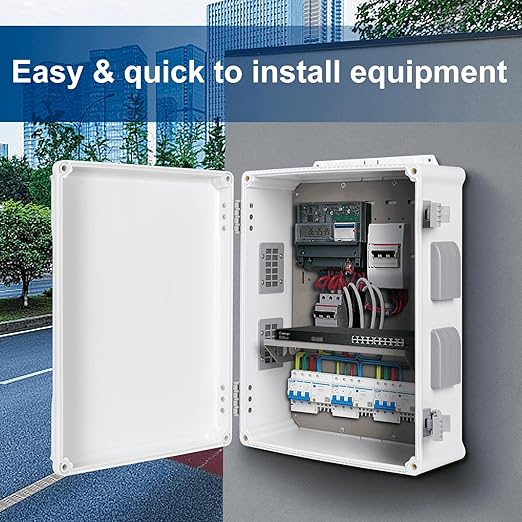 Namunanee Outdoor Electrical Junction Box, ABS Water Resistant Enclosure