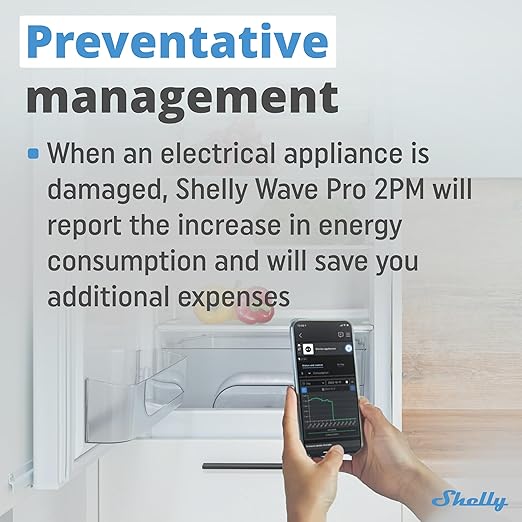 Shelly Wave Pro 2PM US LR | Z-Wave Long Range 2-Channel Smart Relay Switch