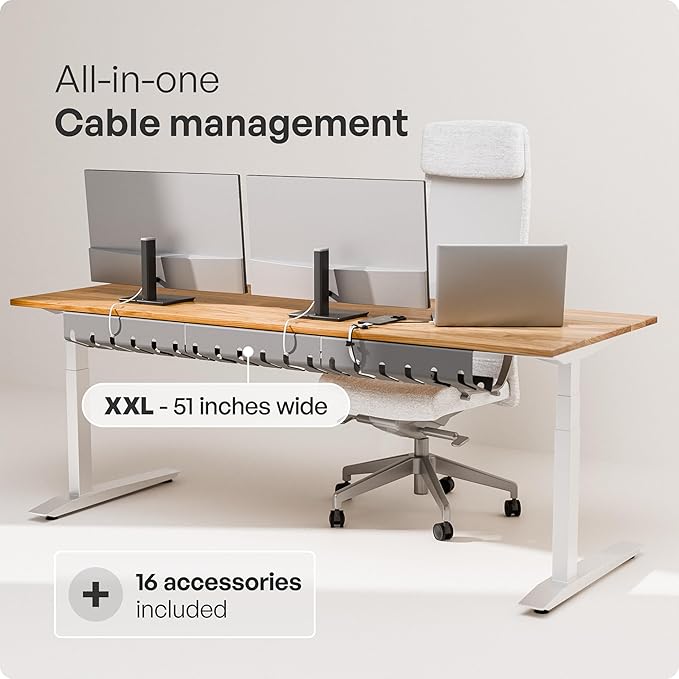 PAMO Cable Management Under Desk (Set of 3)