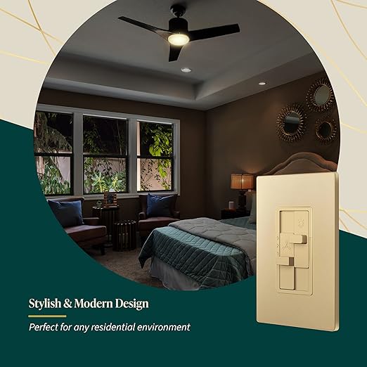 TOPGREENER Kalide Combo Dimmer Switch