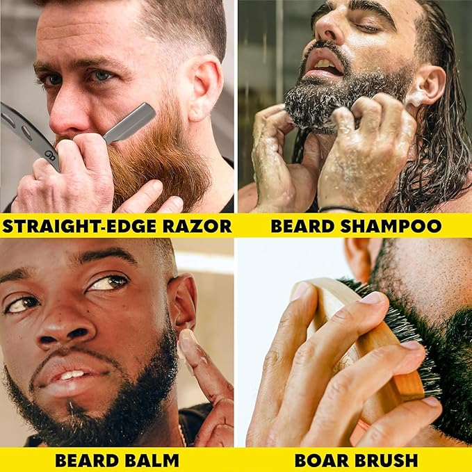 Beard Club Mens Grooming Kit & Beard Trimmer