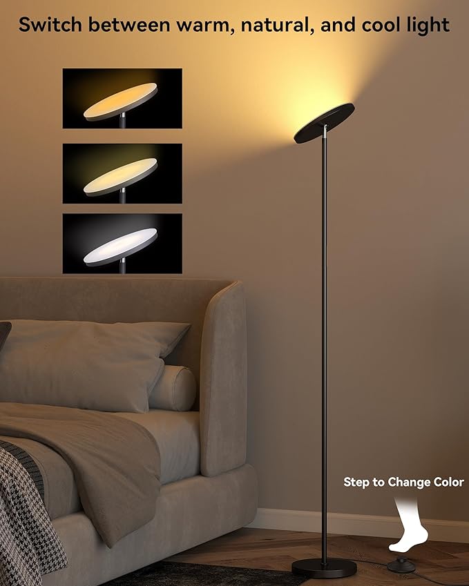 JOOFO LED Floor Lamp – Super Bright Torchiere
