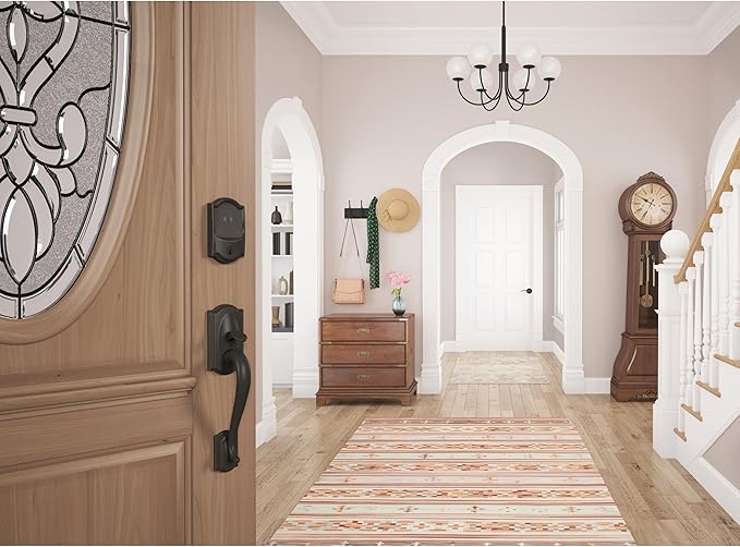 Schlage BE499WB CAM 716 Encode Plus WiFi Deadbolt Smart Lock, Keyless Entry