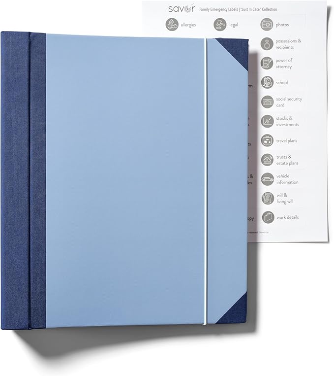 2025 Edition The Folio Document Organizer | Custom Dyed Cloth-Bound Expanding