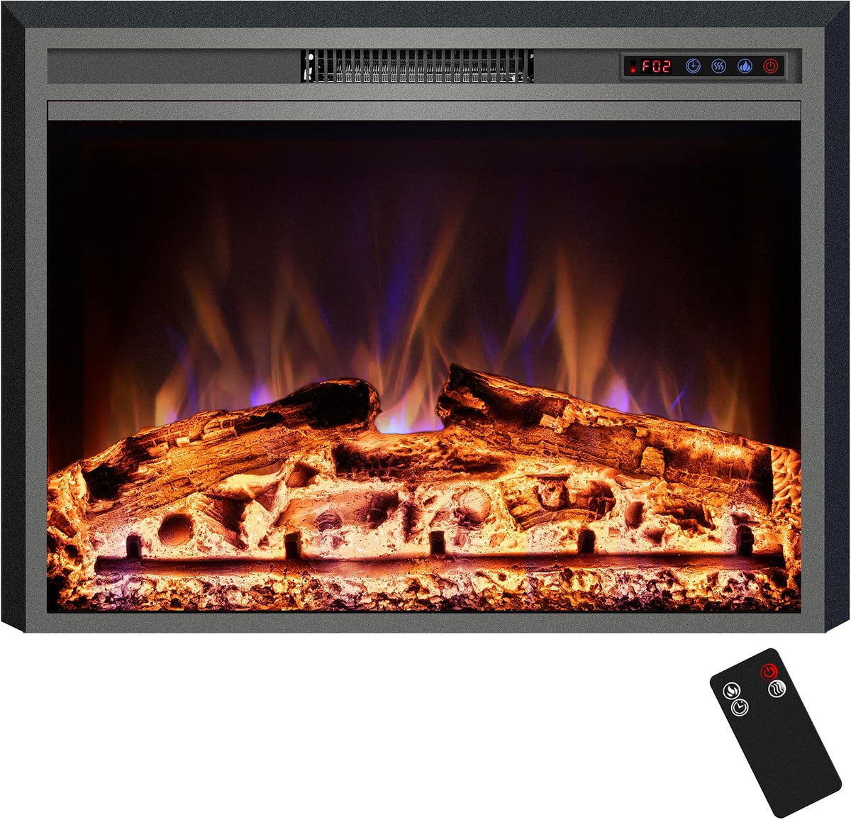 Electric Fireplace, Electric Fireplace Inserts, Recessed Fireplace Heater