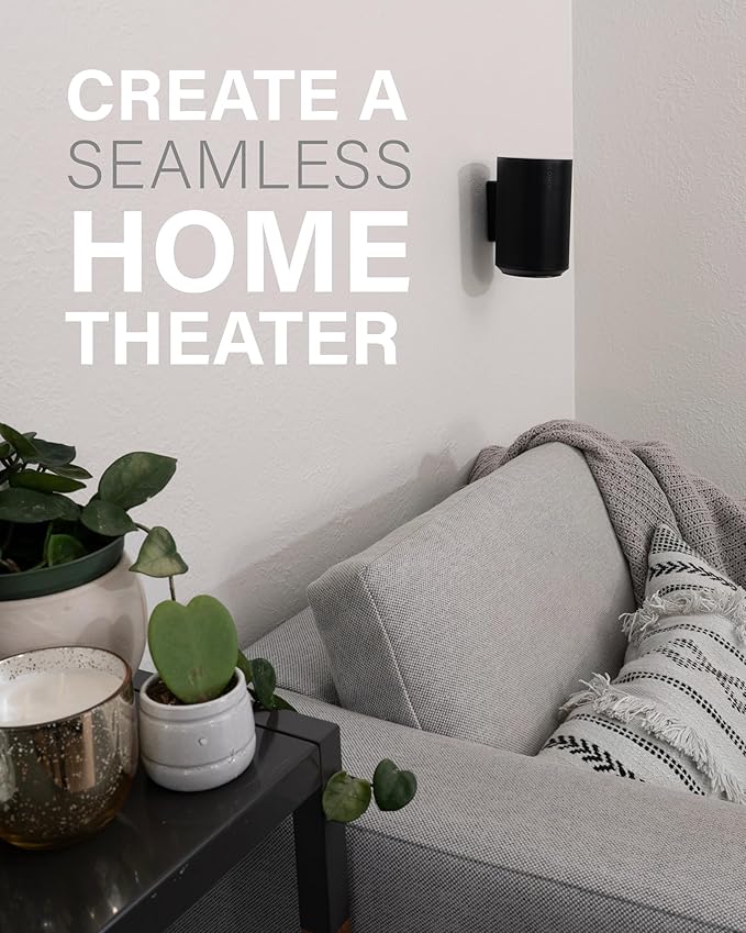 SANUS Speaker Wall Mount + Power Kit