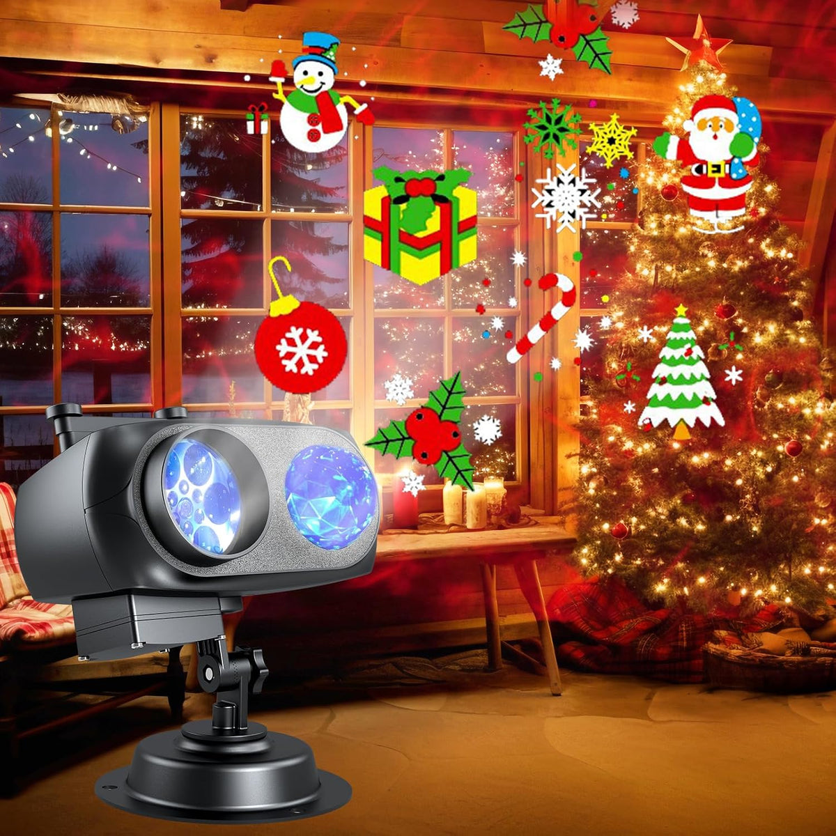 Halloween Projector Lights Outdoor Brighter Holiday Themes Christmas