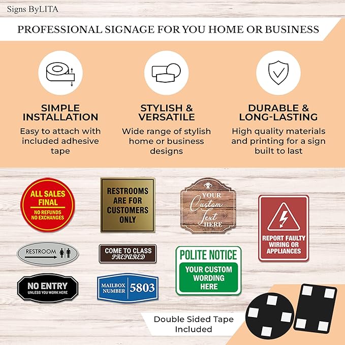 All Quality Basic Electrical Panel Sign (10 Pack)